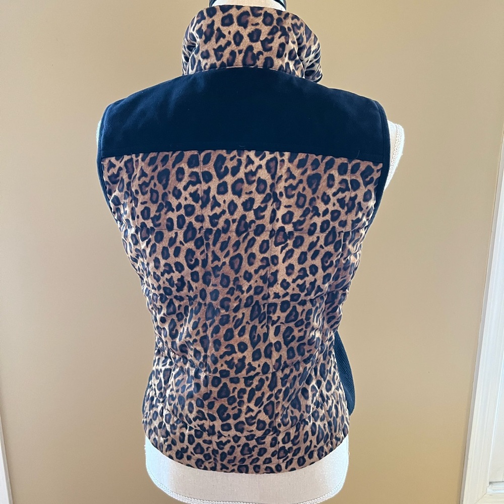 Ralph Lauren Leopard Print Vest - Picture 6 of 6